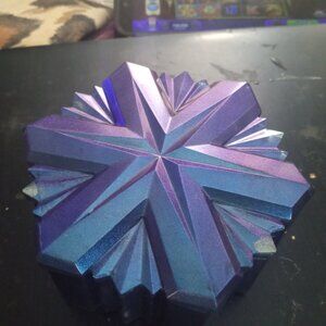 Handmade Resin Snowflake Gift Box